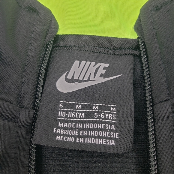 2/$15 Nike Full Zip Jacket Little Boys Medium 5-6 - Picture 3 of 4